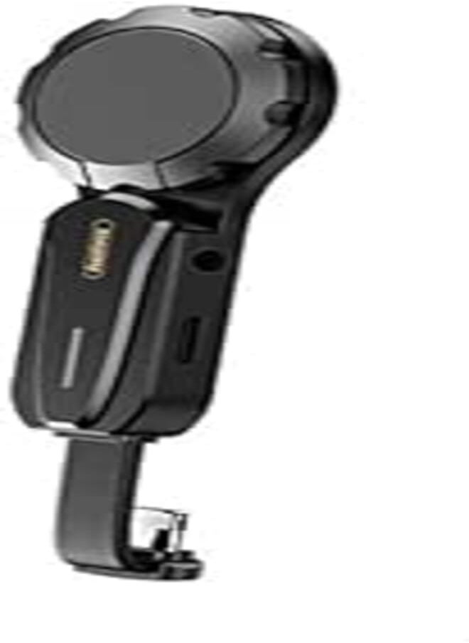REMAX - Remax RL-LA08i Dual Lightning Audio Adapter with Finger Loop For Game Controller 3.5 Mm - Black - Image 1