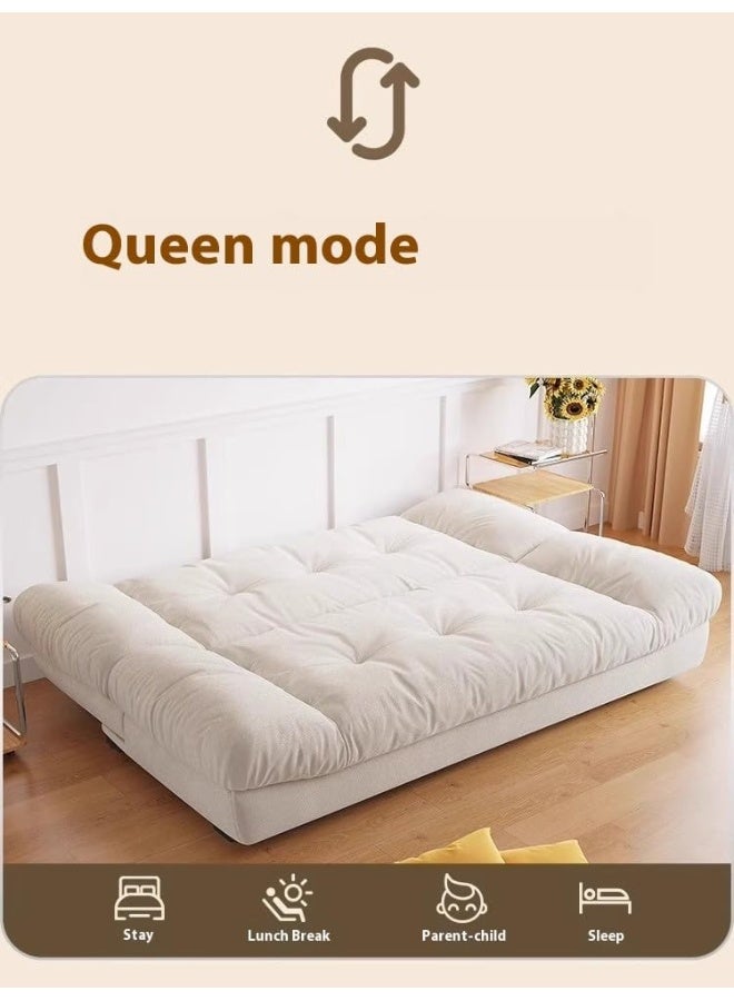 LUXURY LUXE Luxury Luxe Modern 3-Seater Convertible Fabric Sofa Bed  - Image 5