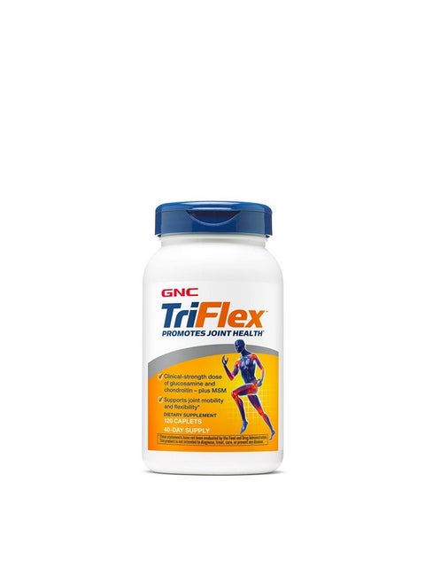 GNC TriFlex |Targeted Joint, Bone & Cartilage Health Supplement with Glucosamine Chondroitin & MSM |Support Mobility & Flexibility | 120 Caplets