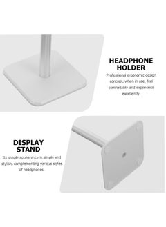 Generic Z6 Headphone Stand Universal Rounded Corner Anti Slip Headset Stand Detachable Headphone Display Rack for Home Gaming Office Small and Portable Easy to Install  - Image 4