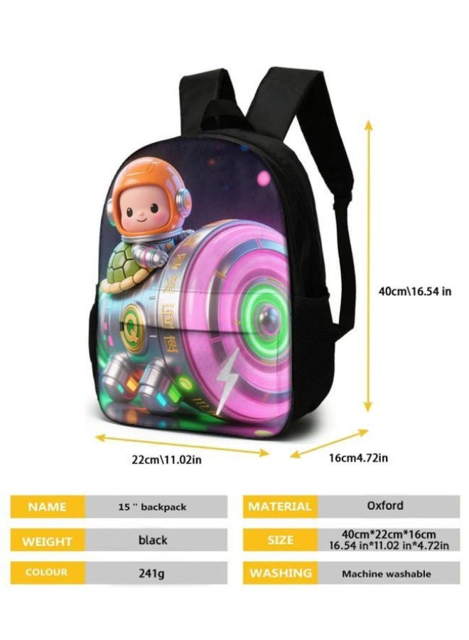 Bright Li Fire Fashion is unlimited! Cartoon bag three-piece set, suitable for a variety of scenes for students and teenagers (available for students, children, friends on outings, mountain climbing, schooling, etc.) - 49 - Image 5