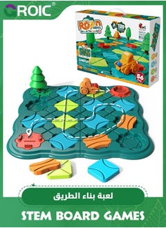 GROIC 28 Pcs Kids Toys STEM Board Games,Logic Road Builder Brain Teasers Puzzles,Educational Montessori Toys,Logical  - Image 1