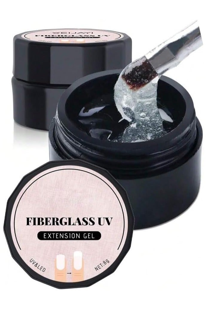 amazing.EGP 8g UV Fiberglass Nail Tips Gel for Nail Strengthening, Repairing and LED Light Therapy - Image 1