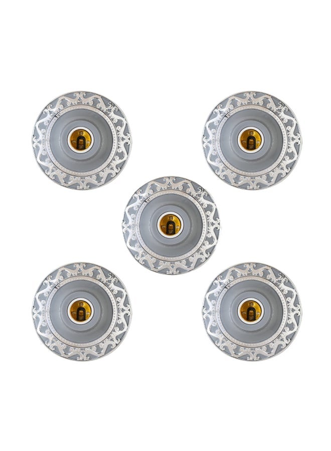 El Rawda Lighting 5 Decorative Spotlight Pcs Distinctive Decorative 6x14x6 cm