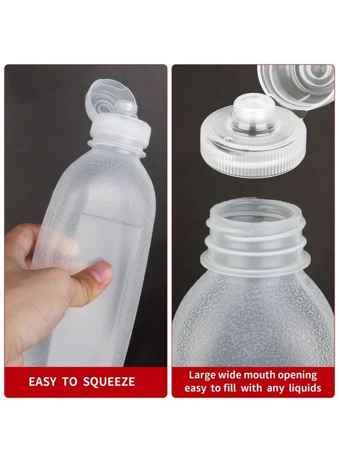 17oz 4 Pack Squeeze Bottles For Ketchup BBQ Sauce Salad Dressing Oil Syrup - Image 5