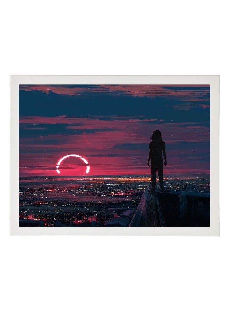 RKN Digital Wall Art Poster Frame Lunar 21X30 cm - Image 1