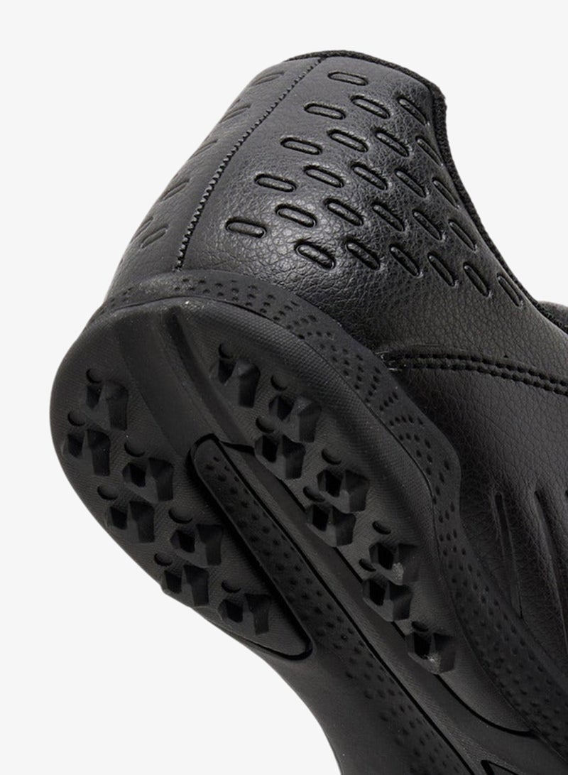 Kappa Boys' Logo Textured Football Shoes with Hook and Loop Closure - Image 5