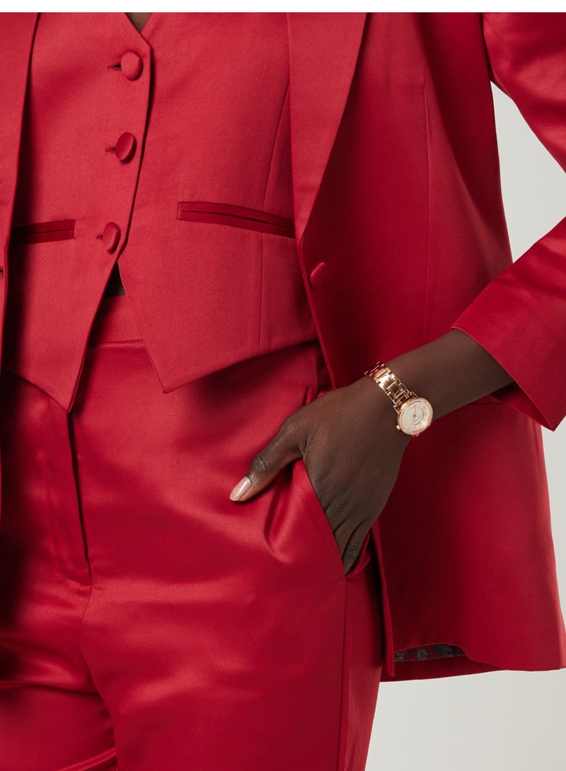 IZEL Red Blazer & Vest  - Image 5