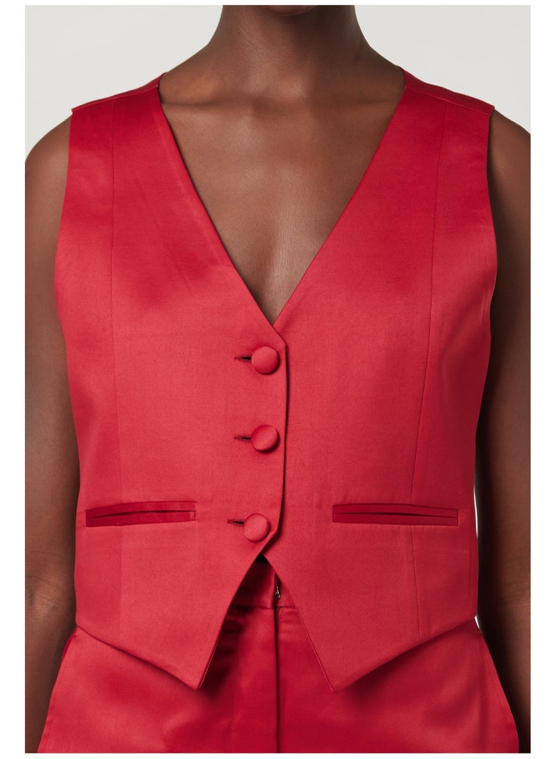 IZEL Red Blazer & Vest  - Image 3