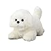 CU-MATE CUMATE Maltese Stuffed Animal Simulation Dog Realistic  Lifelike Soft Handmade Lying Dog Plush Toy Puppy Present Gift for Boys and Girls - Image 4