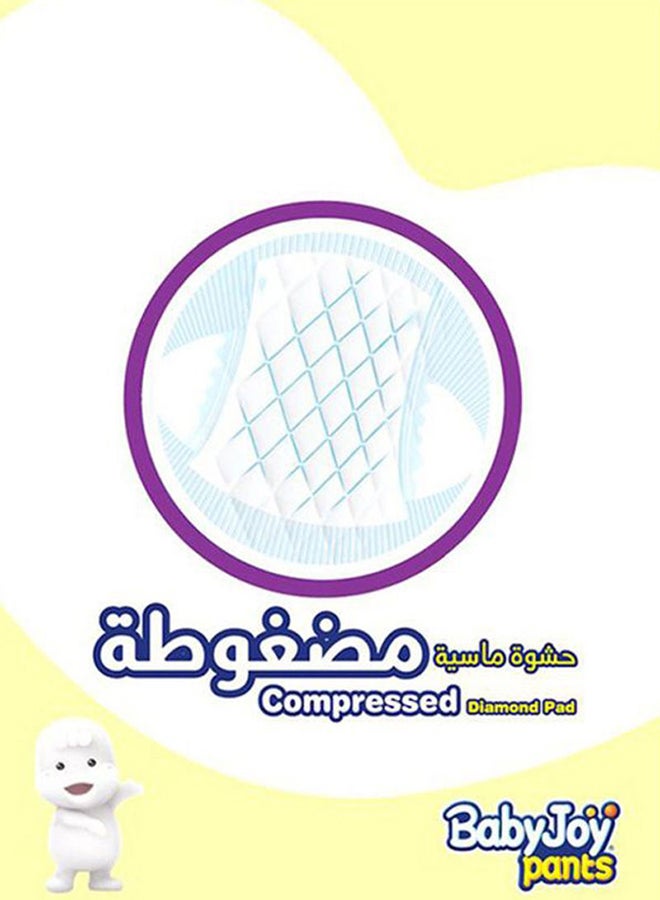 BabyJoy Compressed Culotte Pants Diaper, Size 4, Large, 9-14 Kg, Mega Box, 168 Diapers - Image 5