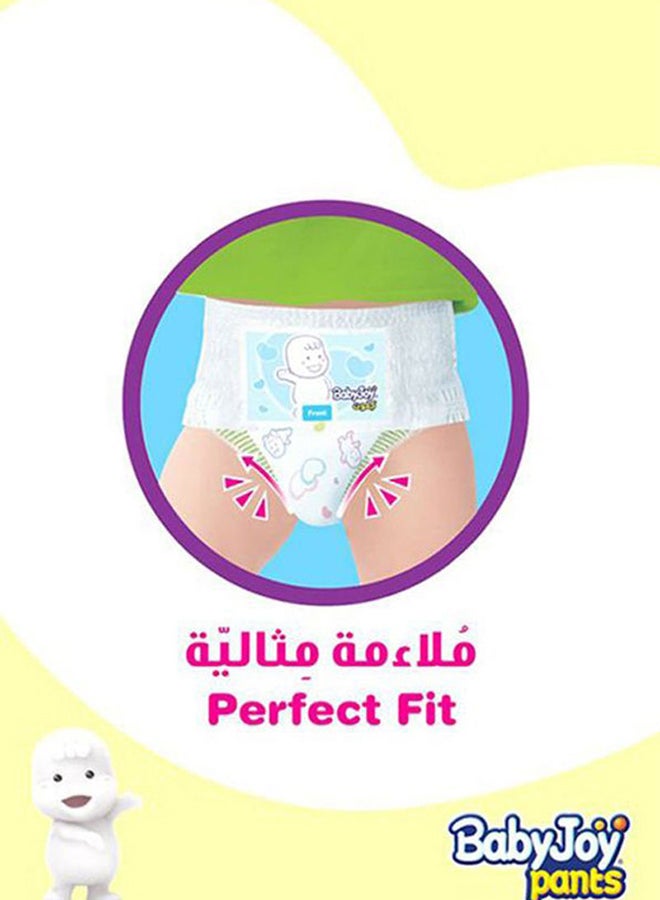 BabyJoy Compressed Culotte Pants Diaper, Size 4, Large, 9-14 Kg, Mega Box, 168 Diapers - Image 4