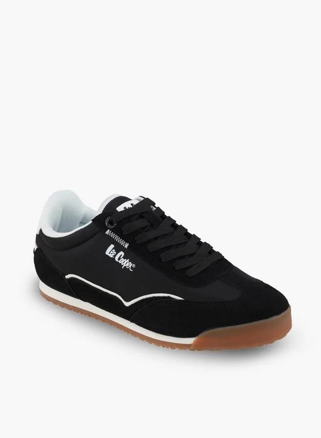 لي كوبر Women Logo Print Lace-Up Ankle Sneakers