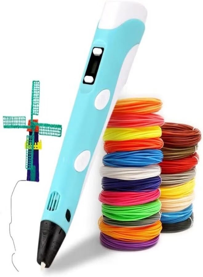 Kids Friendly Magic 3D Printing Pen Safe Low Temperature 3D Drawing Tool for Children - Image 1