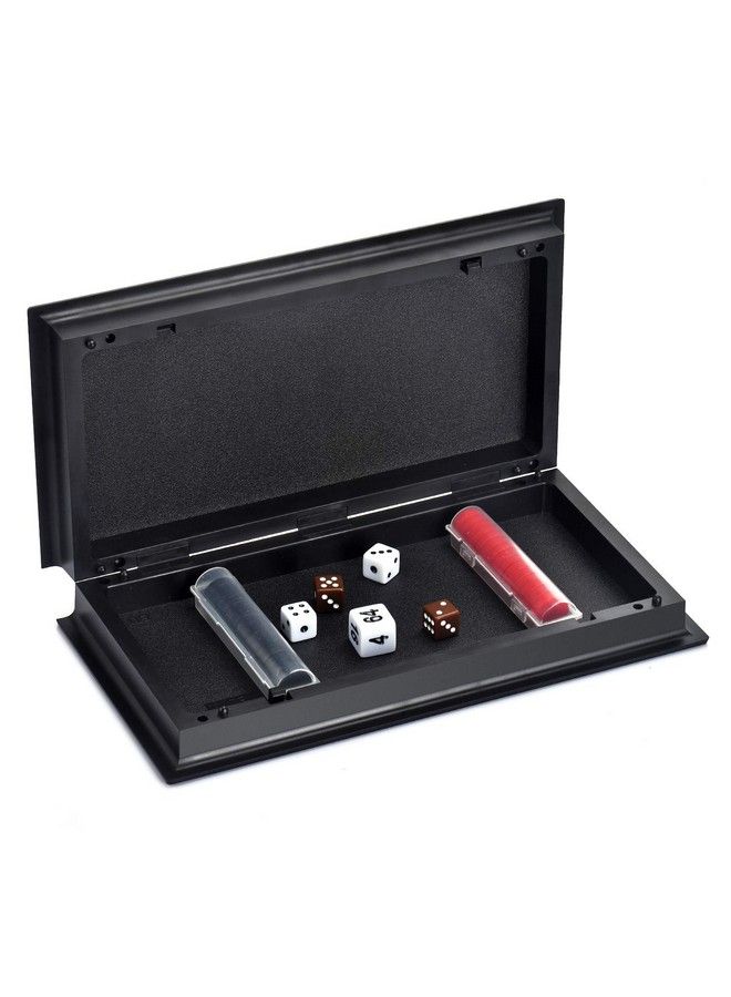 QuadPro Magnetic Backgammon Board Game Set With Folding Board Travel Games For Kids And Adults - Image 4