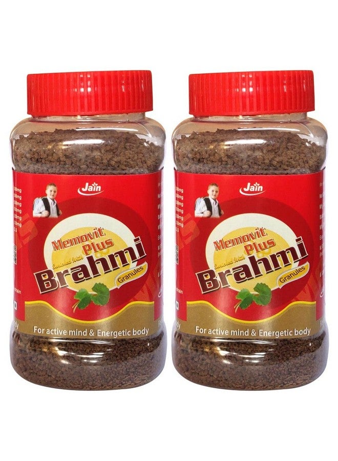JAIN Memovit Plus Brahmi Granules 200g Pack, Chocolate, 2 count - Image 1