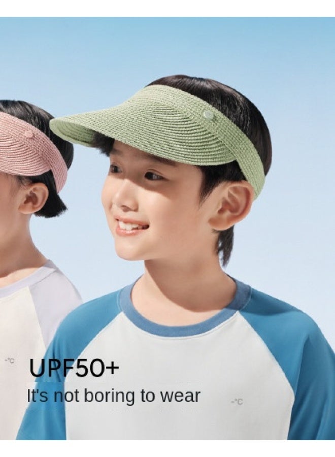 Bananain Xiaoliangpi 501uv Straw Hat Baby Sun Hat For Kids Boys & Girls Breathable Cooling Visor - Image 1
