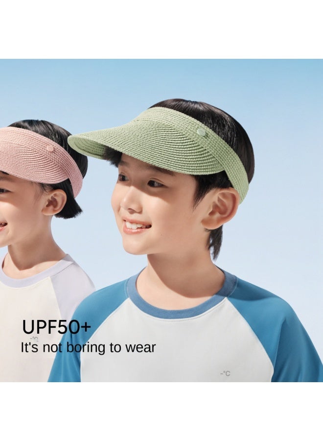 Bananain Xiaoliangpi 501uv Straw Hat Baby Sun Hat For Kids Boys & Girls Breathable Cooling Visor - Image 2