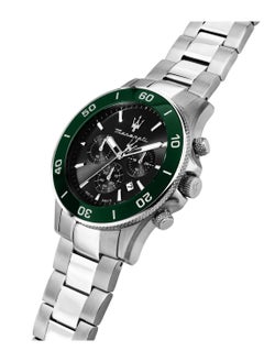 Maserati Men’s Competizione Black Dial Stainless Steel Watch R8873600008  43mm  - Image 4