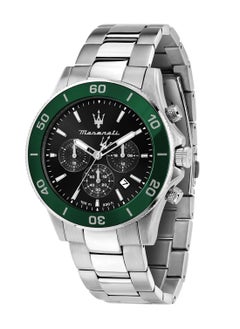 Maserati Men’s Competizione Black Dial Stainless Steel Watch R8873600008  43mm  - Image 1