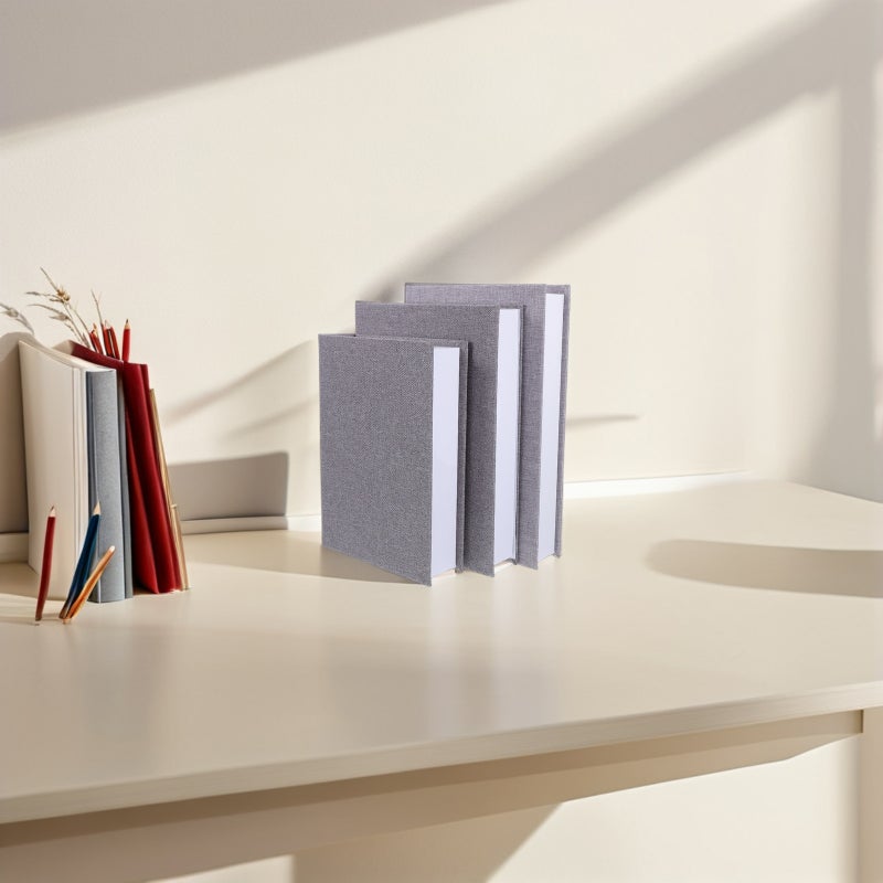 3pcs Decorative Book Box Realistic Fake Book Prop Multi Functional Storage Box Vintage Model For Office Bookshelf Coffee Table Home Decor - Image 3