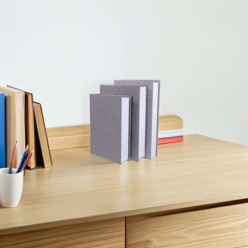 3pcs Decorative Book Box Realistic Fake Book Prop Multi Functional Storage Box Vintage Model For Office Bookshelf Coffee Table Home Decor - Image 4