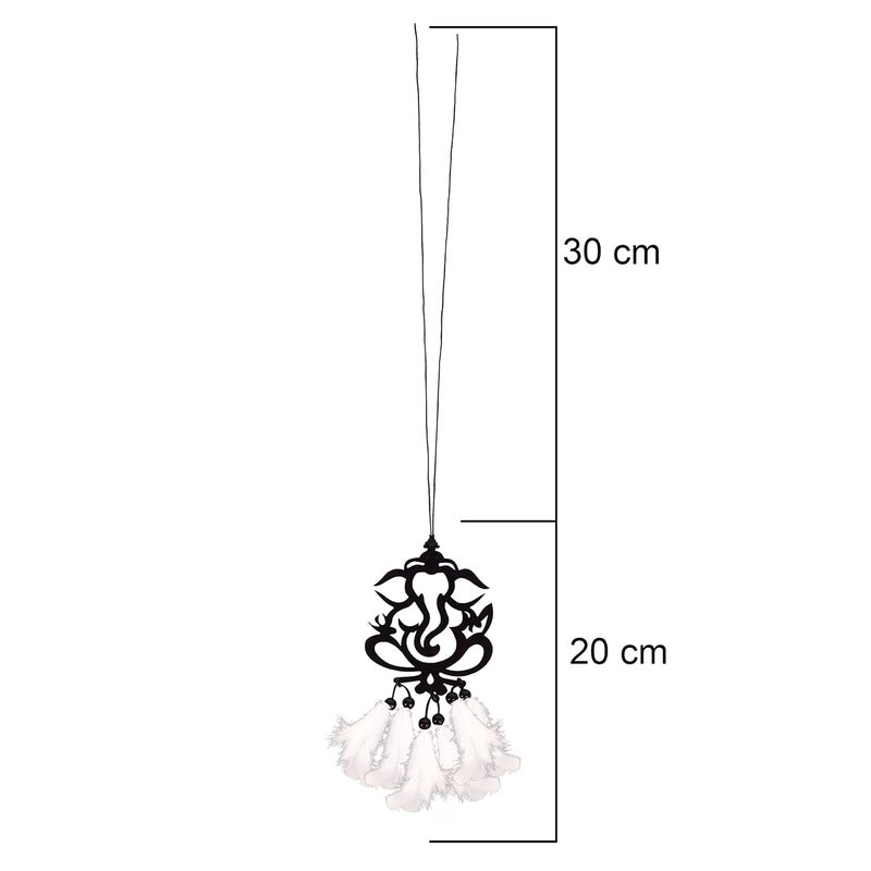 MGNLR Fancy Lord Shiva car Hanging car Rear View Mirror Decor Ornament Accessories Good Luck Dream Catcher Positive Vibes Balcony,Gift, car, Wind Chimes, Room (Ganesh Dream Catcher) - Image 2