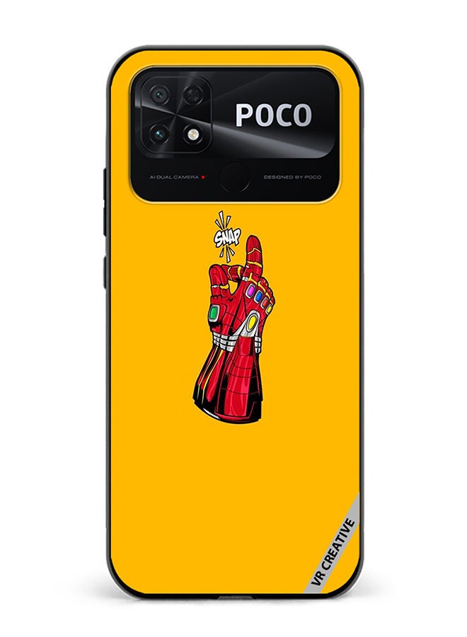 VR CREATIVE Protective Case Cover For Xiaomi Poco C40 Marvel Design Multicolour - Image 1