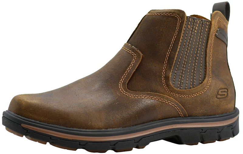 Skechers Men's Relaxed Fit Segment-Dorton Brown Boot 11.5 M US - Image 1