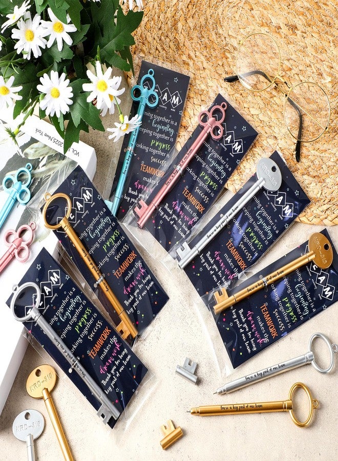 Sayglossy تتضمن هدايا تقدير فريق Sayglossy قلم حبر جاف على شكل مفتاح ملهم، وبطاقة تقدير لزملاء الفريق، وهدايا تقدير للموظفين، ولوازم القرطاسية المكتبية (12 مجموعة). - Image 5
