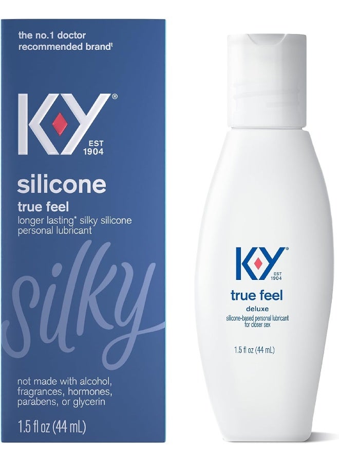 K-Y كاي-واي ترو فيل سائل تزييت سيليكوني فاخر - Image 1