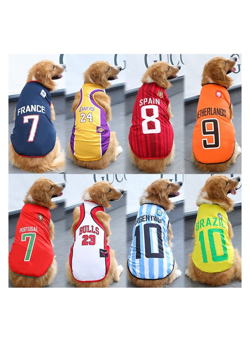 EBMINI World Cup Jerseys Basketball Pet Clothes  - Image 3