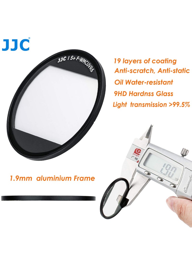 Fotasy JJC L39 1.9mm Ultra Slim Multi-Coated UV Filter for Sony RX100 V RX100 VI RX100 VII and Canon G7X Mark II G7X Mark III, 19 Layers MC Coated, 99.5% 9HD Hardness, Water Oil Scratch Resistant  - Image 2