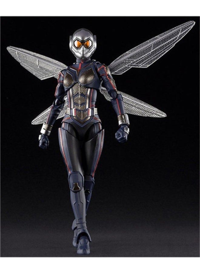 general Avengers: Endgame Wasp Female Movable Doll Model Decoration Desktop Decoration Toy Gift for Family and Friends - Image 1