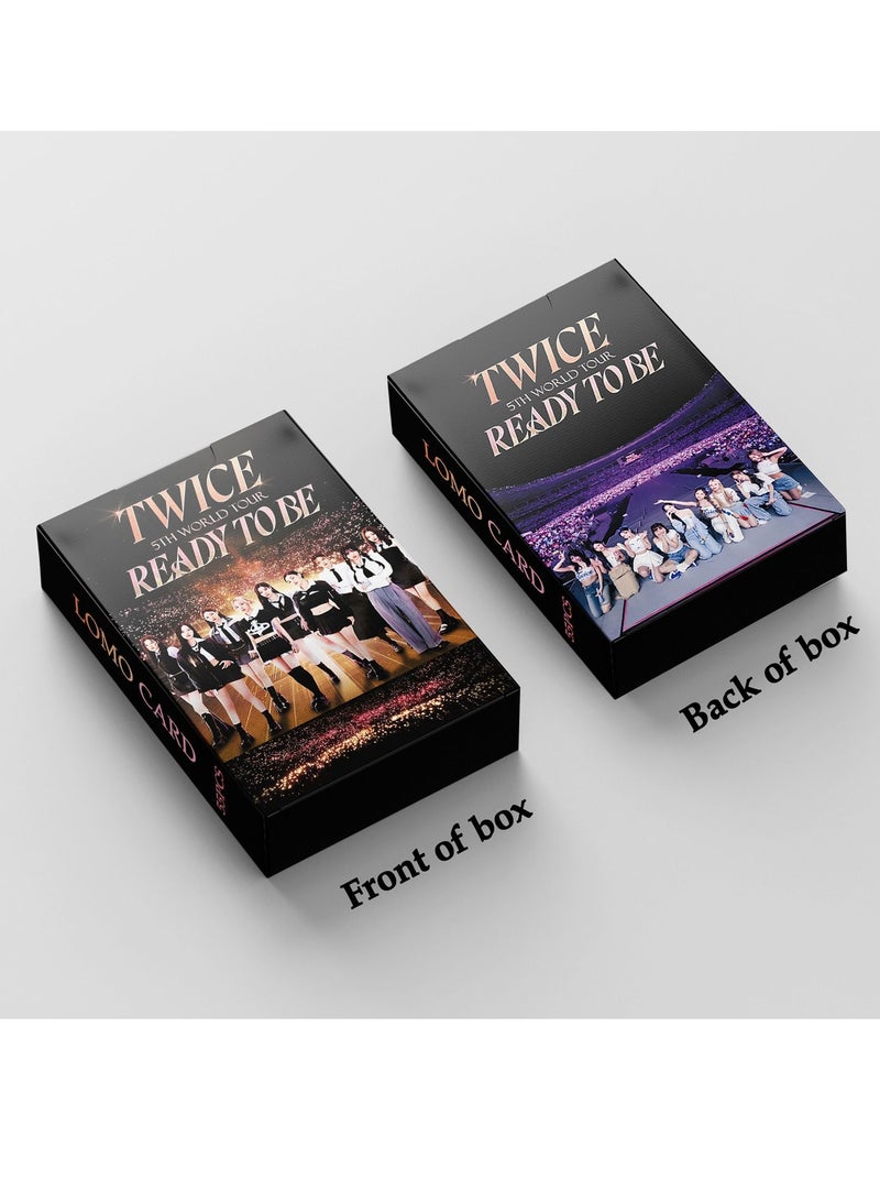 EHOME 55Pcs TWICE World Tour Concert READY TO BE Lomo Card - Image 3
