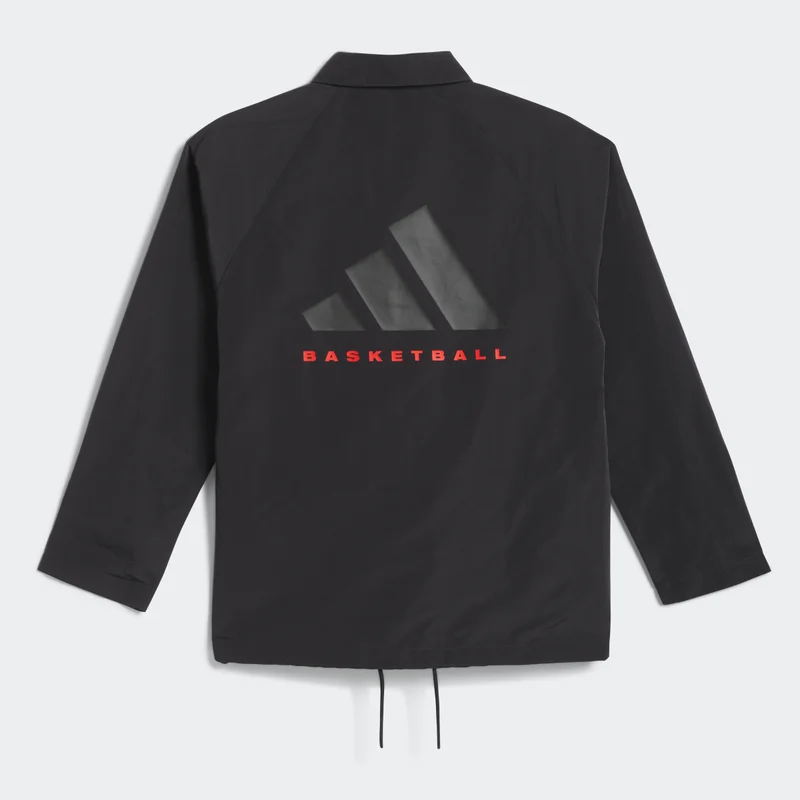 Adidas Black adidas Basketball Coach Jacket (Gender Neutral)  | Best Price UAE