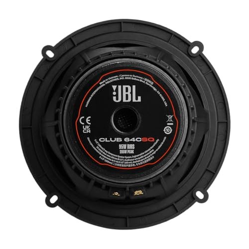 JBL Club 64CSQ - 6-1/2” Component Premium Speakers, 95W RMS, 285W Peak, Sensitivity (@ 2.83V): 93dB, Frequency Response: 48Hz – 21kHz, Nominal Impedance: 3.0 ohms - Image 5