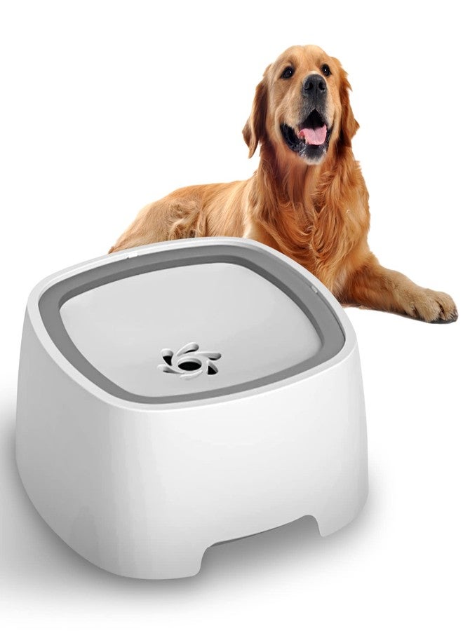 CAMKONG 1.5L Dog Water Bowl,50oz Large Capacity No Spill Dog Bowl,Slow Water Feeder Dog Bowl, Vehicle Carried Dog Water Bowl for Dogs/Cats/Pets - Image 1