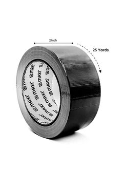 Maxi Two Inch Wide Black Cloth Tape With 25 Yards Length  - Image 2