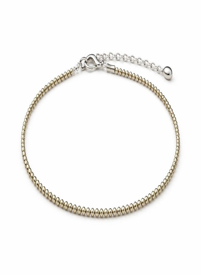 Japam Dhanashree Raw Pyrite Anklet - Handcrafted Spiritual Jewellery Inspired by Goddess Lakshmi | Symbol of Prosperity, Strength & Grace - Image 1