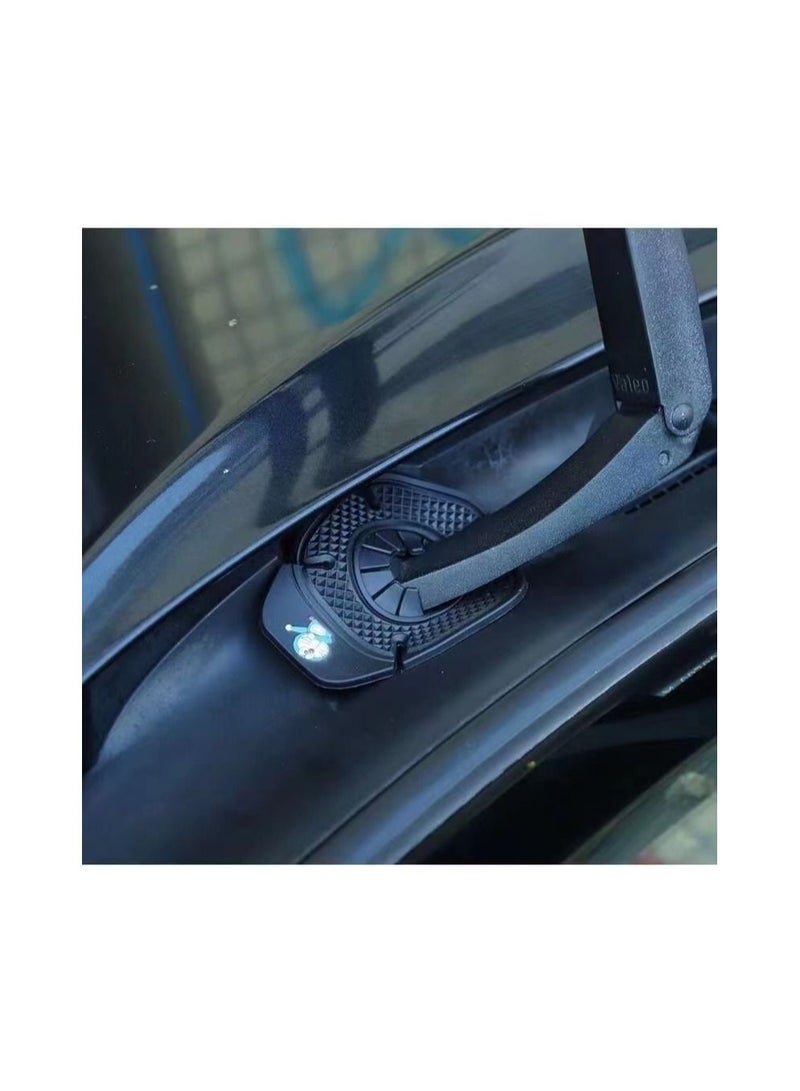 1-Pair Car Windshield Wiper Hole Protective Cover,Wiper Bottom Dustproof Sleeve Protection,Leaves Debris Prevention Cover - Image 5