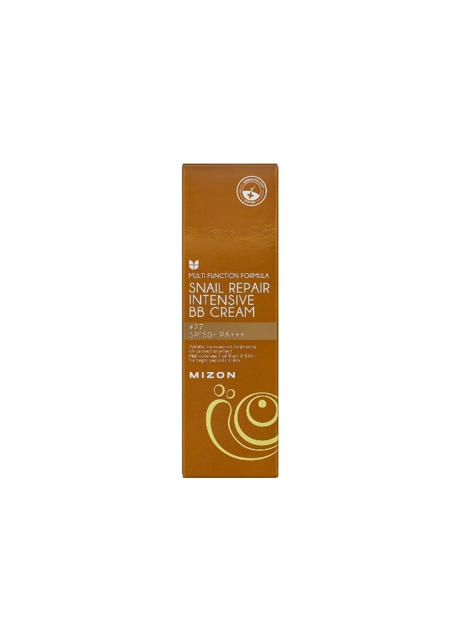 MIZON Snail Repair Intensive BB Cream #27 / SPF50+ PA+++ / 50g - Image 2