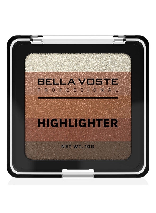 بيلا فوست احترافية | اكشفي عن توهجك الداخلي مع لوحة هايلايتر 5 في 1 | تصبغ غني | بريق وسحر | خالية من القسوة (Bvhl205) - Image 1