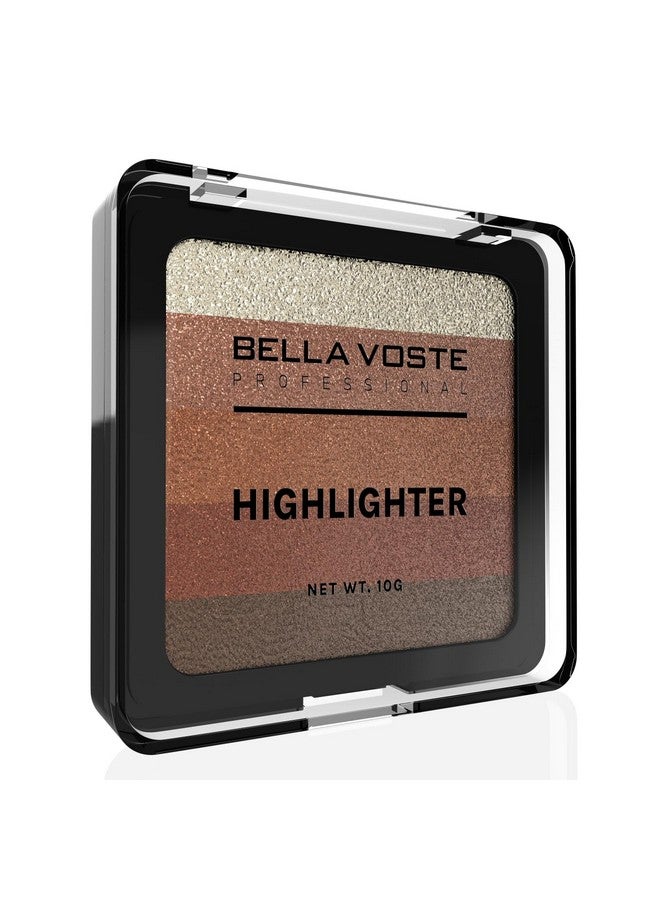 بيلا فوست احترافية | اكشفي عن توهجك الداخلي مع لوحة هايلايتر 5 في 1 | تصبغ غني | بريق وسحر | خالية من القسوة (Bvhl205) - Image 2