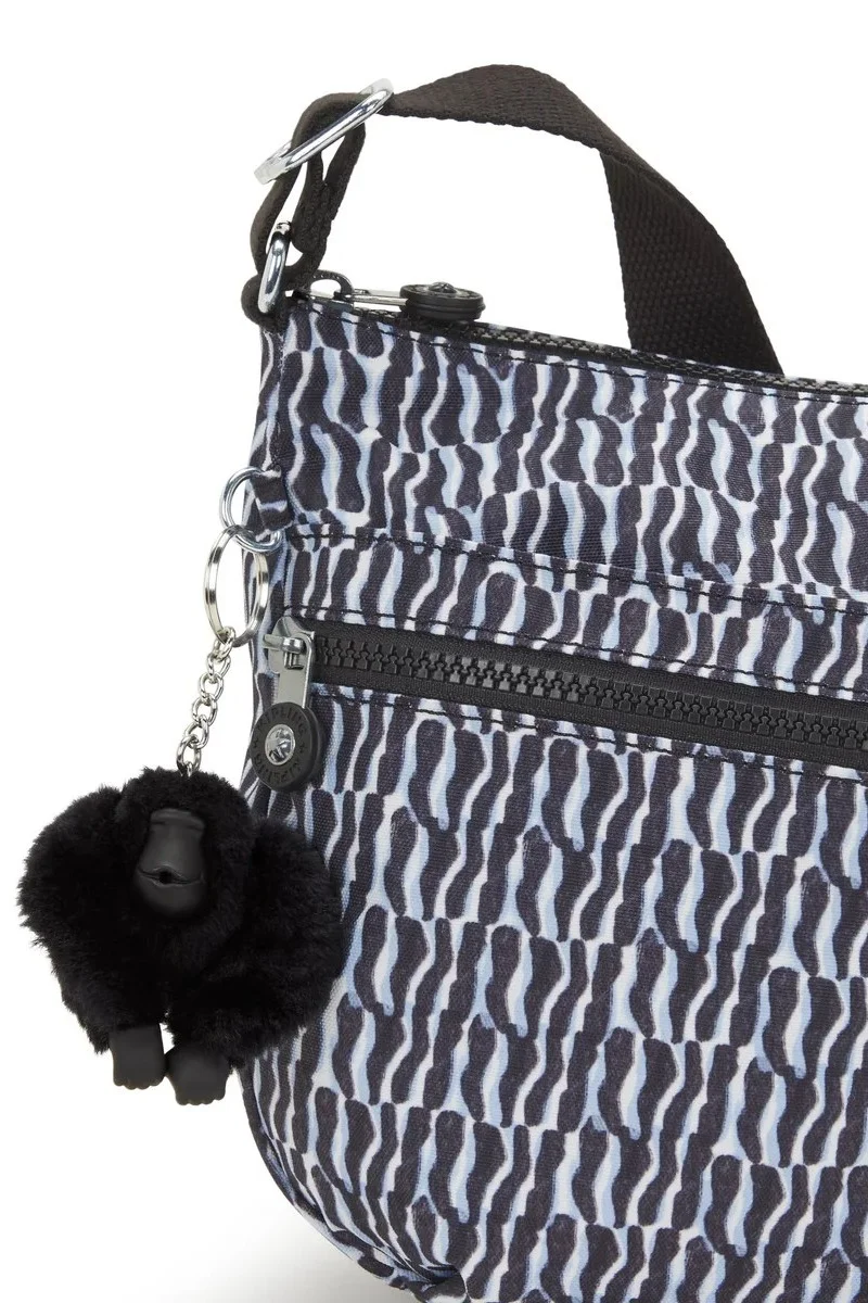 kipling Izellah, Medium Crossbody Female Bag - Holiday Waves