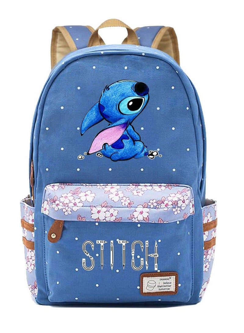 STITCH Cartoon Printed Backpack