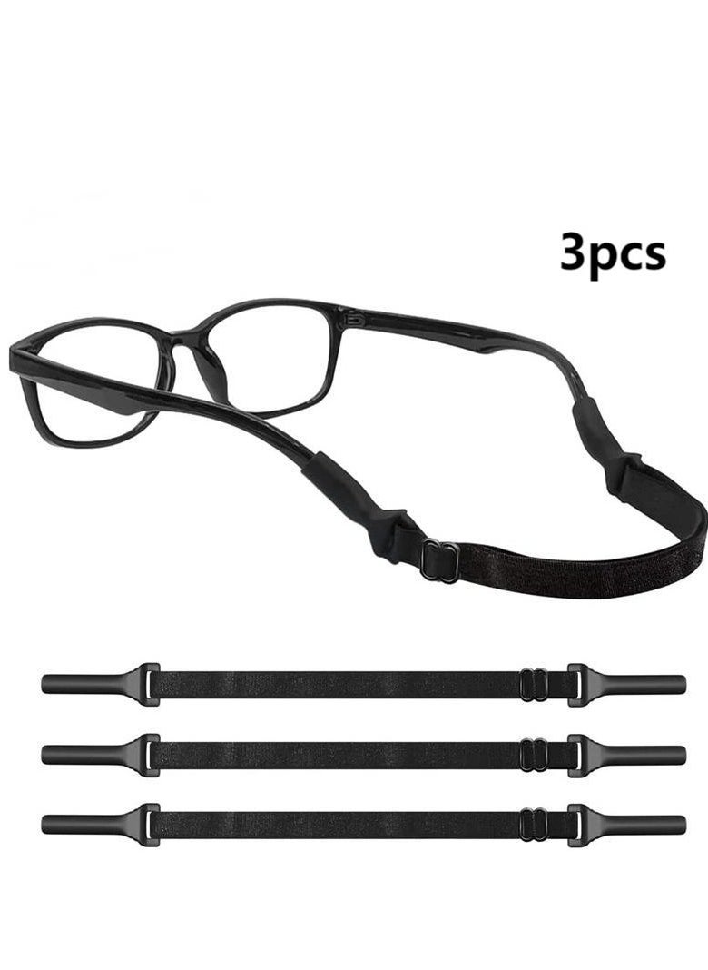 Generic 3 Pcs Adjustable Glasses Straps Universal Fit Rope Eyewear Retainer  - Image 1