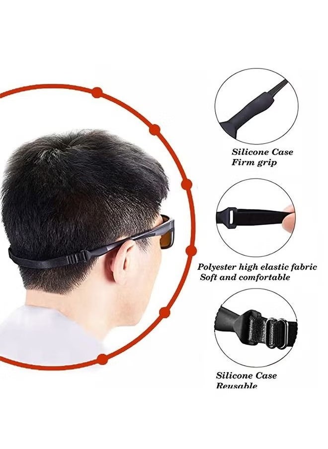 Generic 3 Pcs Adjustable Glasses Straps Universal Fit Rope Eyewear Retainer  - Image 3