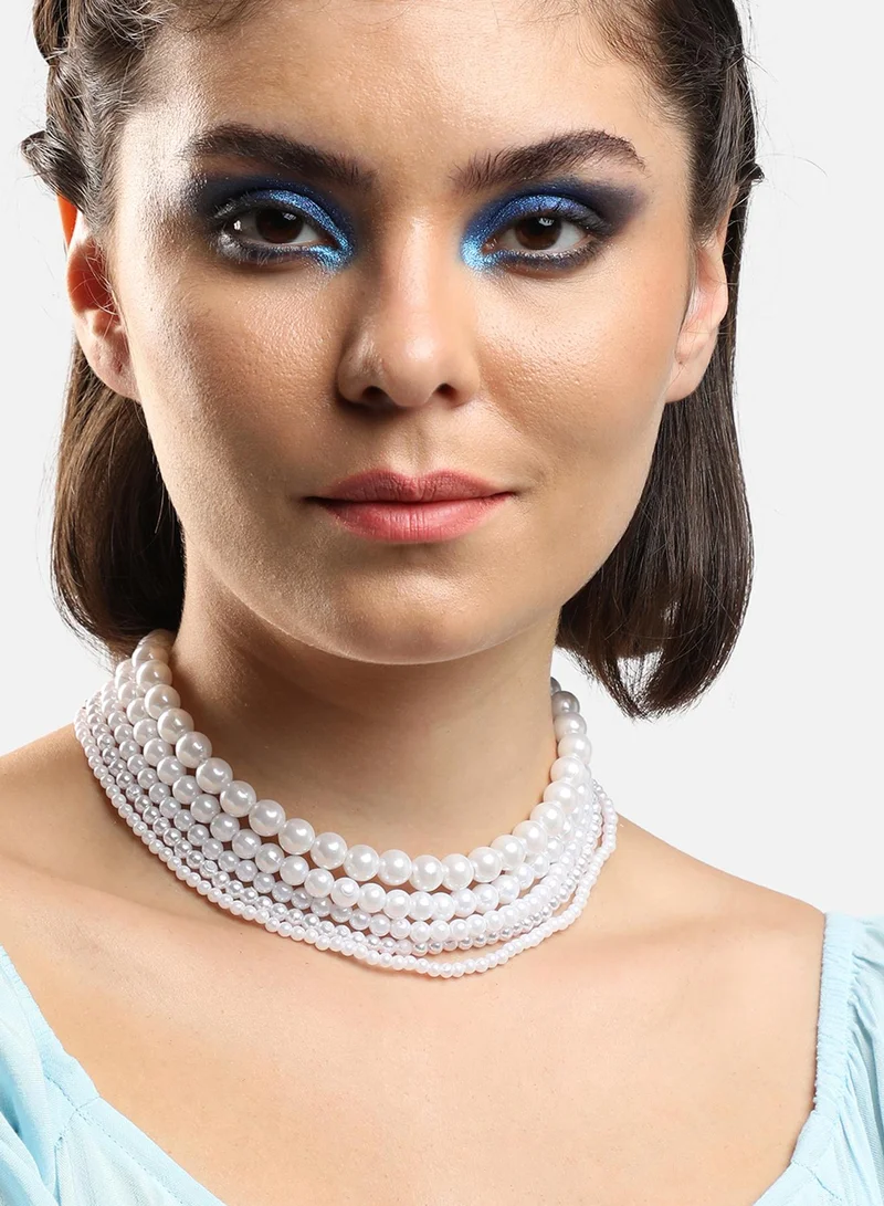 SOHI Party Artificial Necklace Jewellery