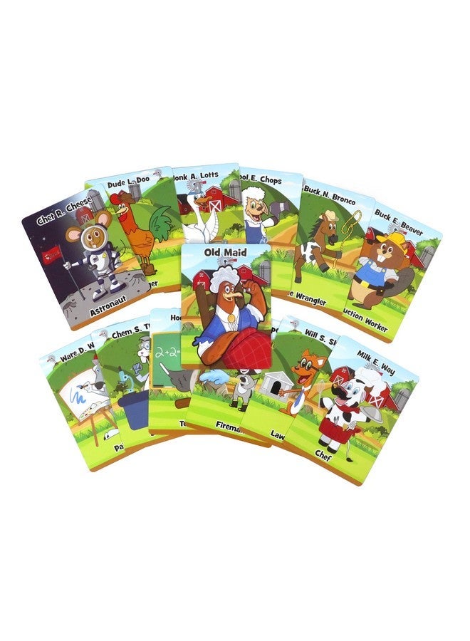 Regal Games Farm Match, Slap It, Old Maid Card Games for Kids Ages 4 5 6 7 8+ | Family Fun Playing Card Set (160 Game Cards, 3 Pack) - Image 5